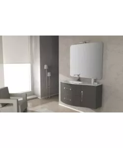 MOBILE BAGNO "BEST" TALPA CON SPECCHIO E LUCE LED, 104X52X55 CM